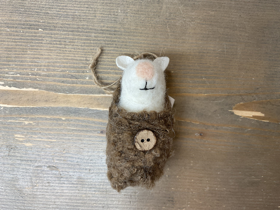 4037 Wool felt Baby Mouse