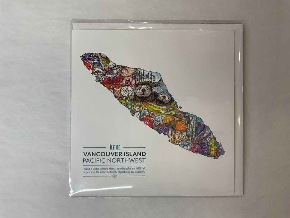 Island Sea Otter Card