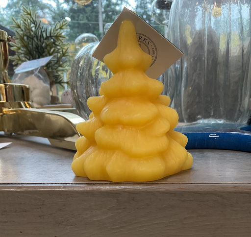 Spruce Tree Beeswax Candle