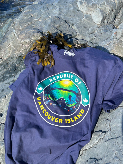 Snorkelling / Scuba Diving Tee Republic of VI (Copy)