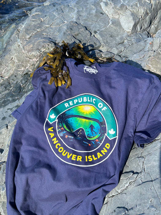 Snorkelling / Scuba Diving Tee Republic of VI (Copy)