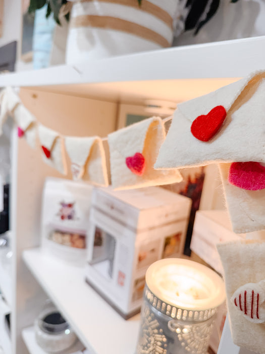 Love Letter Felt Garland