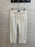 Teresa Crop White Jeans