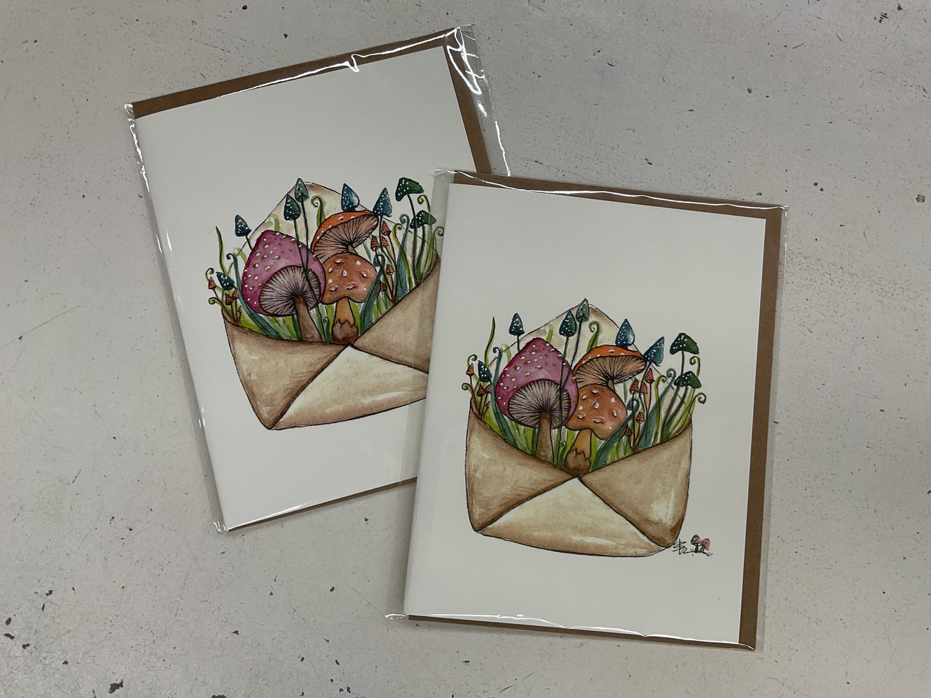 Little Thao - The mushroom card
