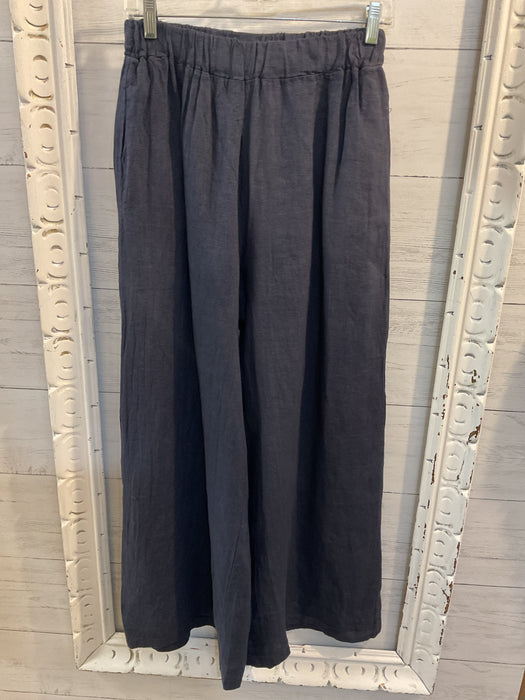 Wide Leg Linen Pant 0360