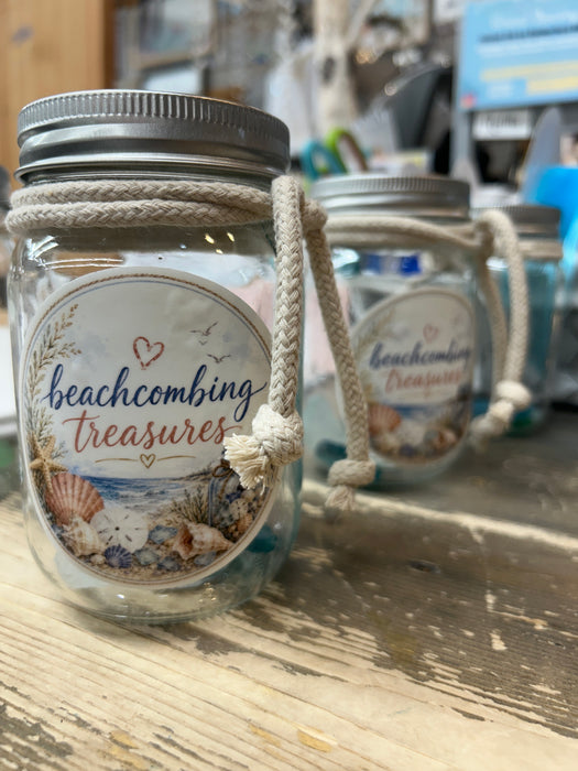 Beachcombing Treasures Jar