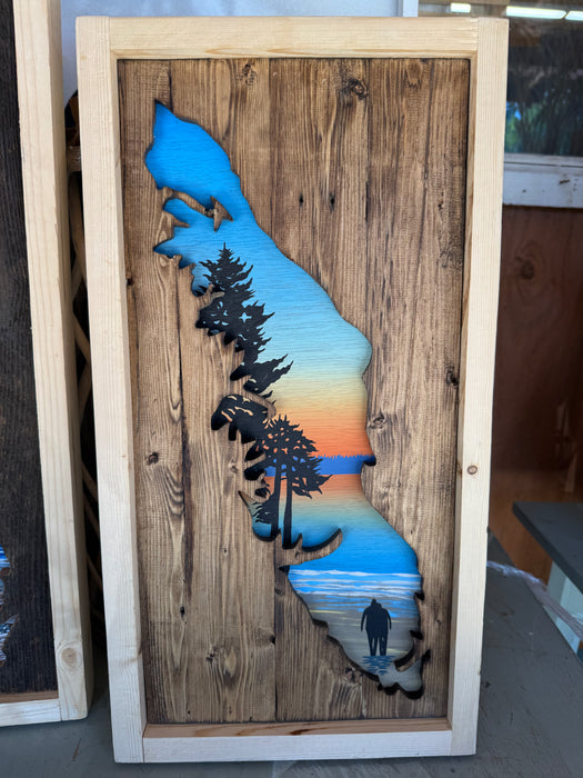 Vancouver Island Handpainted Cutout Signs