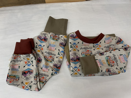Teddy Little Apparel  Eat Sleep Camp Repeat