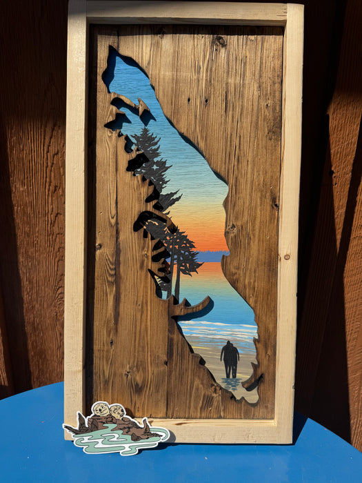 Vancouver Island Handpainted Cutout Signs
