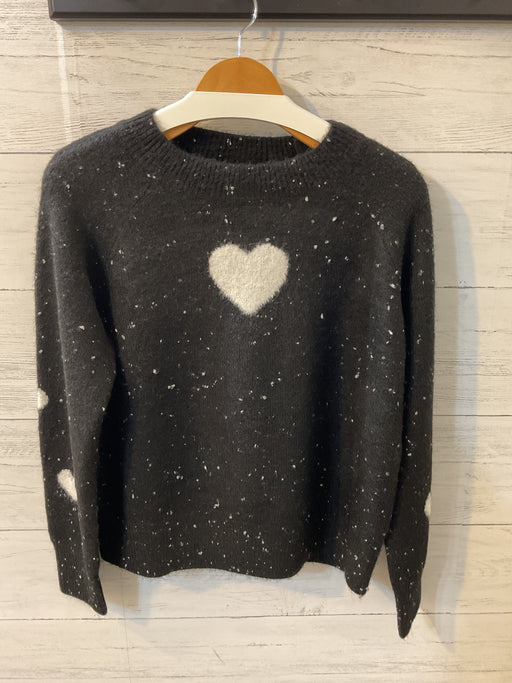 Brynn Heart Fleck Sweater