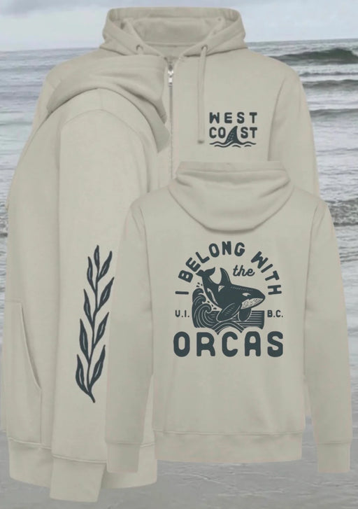 I belong with the Orcas Zip