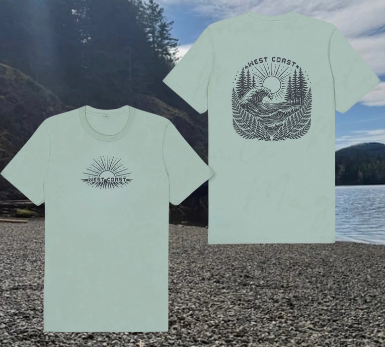West Coast Wave Vancouver Island Tee