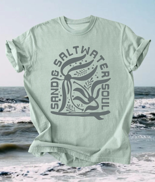 Sand and Saltwater Soul Tee