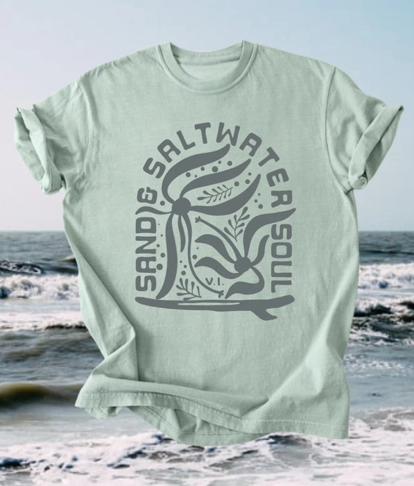 Sand and Saltwater Soul Tee