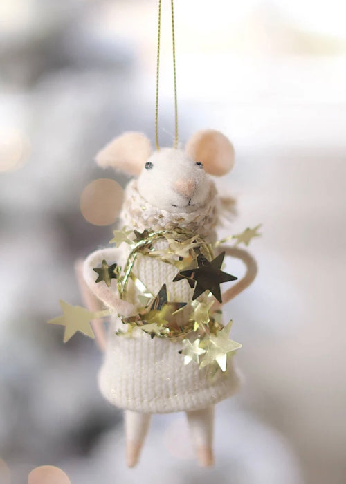 Star Bright Stella Mouse Holiday Ornament 5-1963