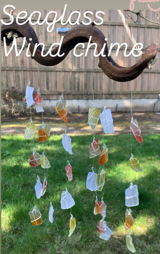 Sea Glass Windchime Mobile