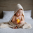 Up at Dawn Kids Hooded Towel
