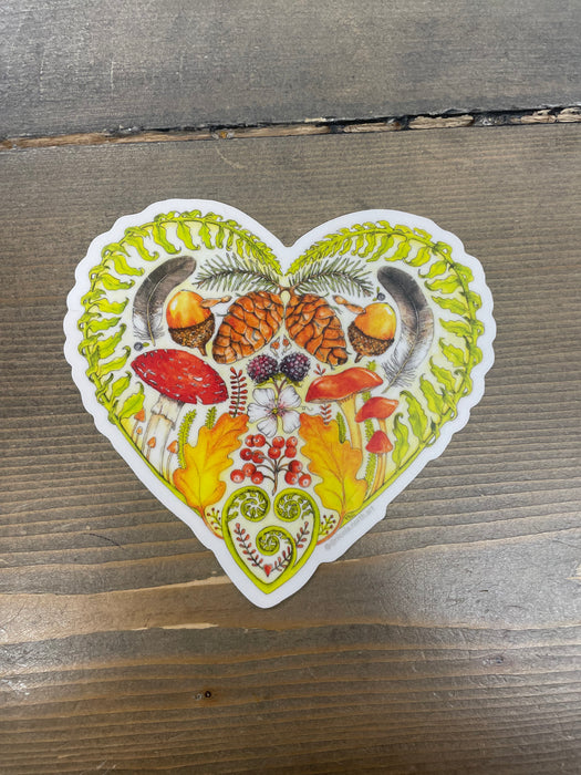 The Forest’s Heart Sticker