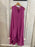 Ruffle High Low Linen Dress S-4982