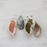 Stoneware Oyster Shell Shaped Dish, 4 Colors (Each One Will Vary) 0457