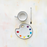 Paint Palette Cup & Saucer 8829