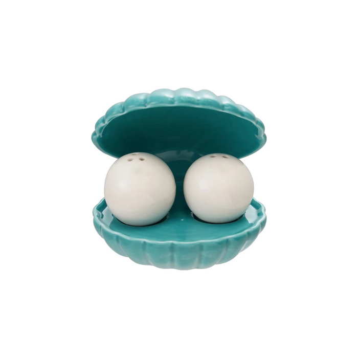 Clamshell Pearls Salt & Pepper