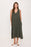 Midi Linen Sleeveless Dress 0353