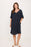 Keyhole Linen Dress 25071