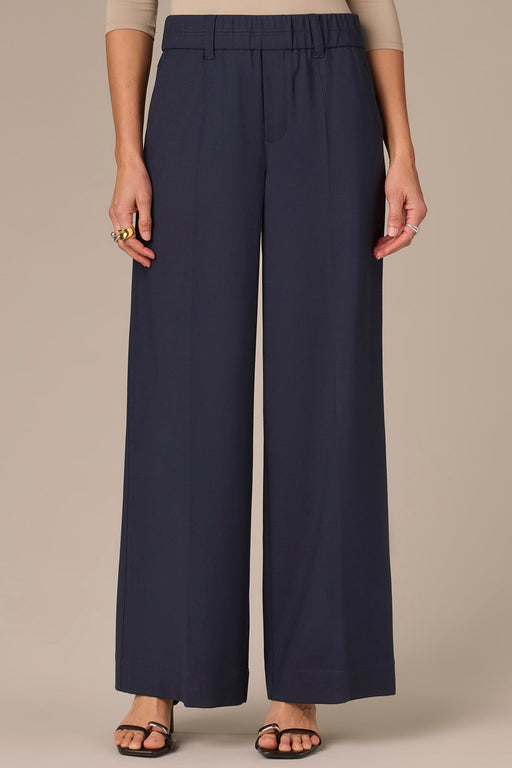 Navy Wideleg Trouser