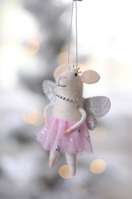 Fairytale Fiona Mouse Holiday Ornament 5-1897