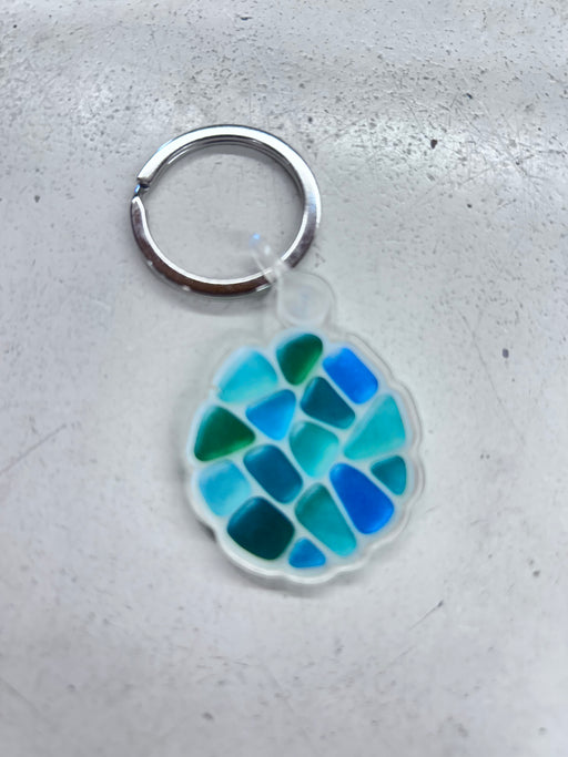 Seaglass Keychain
