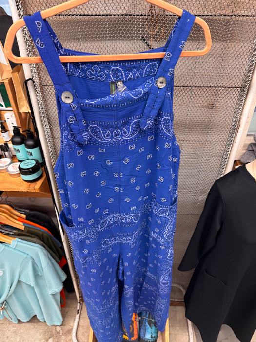 Bandana Overall Royal Blue