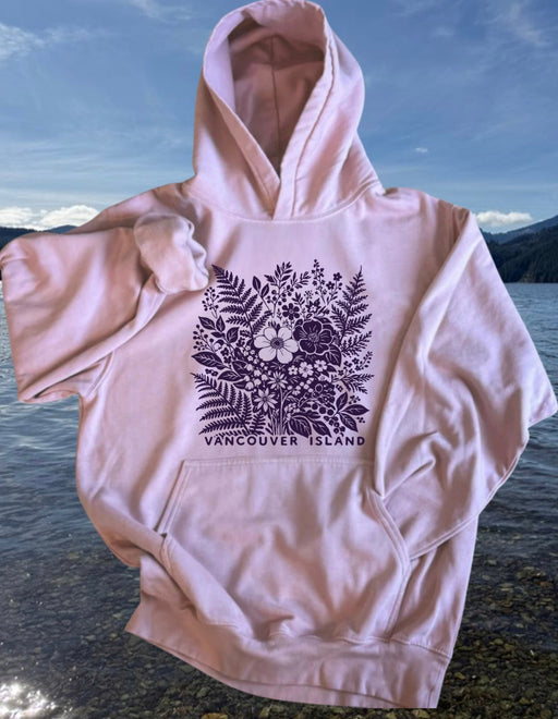 Coastal Bouquet, Vancouver Island Hoodie