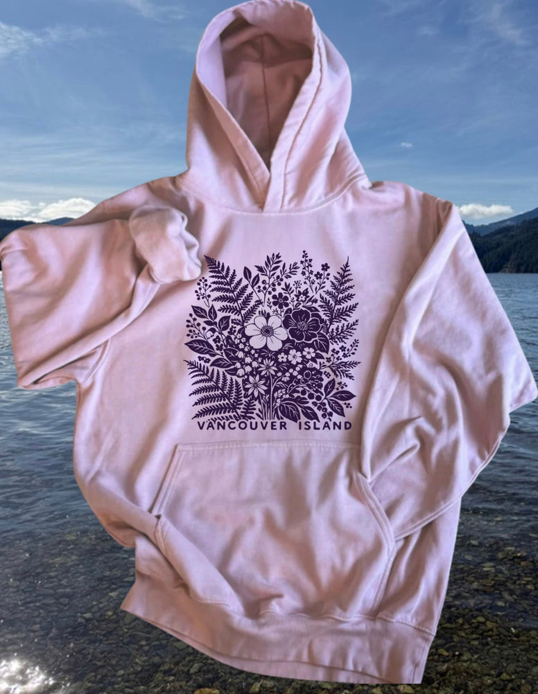 Coastal Bouquet, Vancouver Island Hoodie