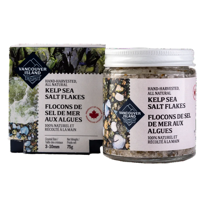 KELP SEA SALT FLAKES (75G JAR)