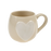 Big cream Heart Mug
