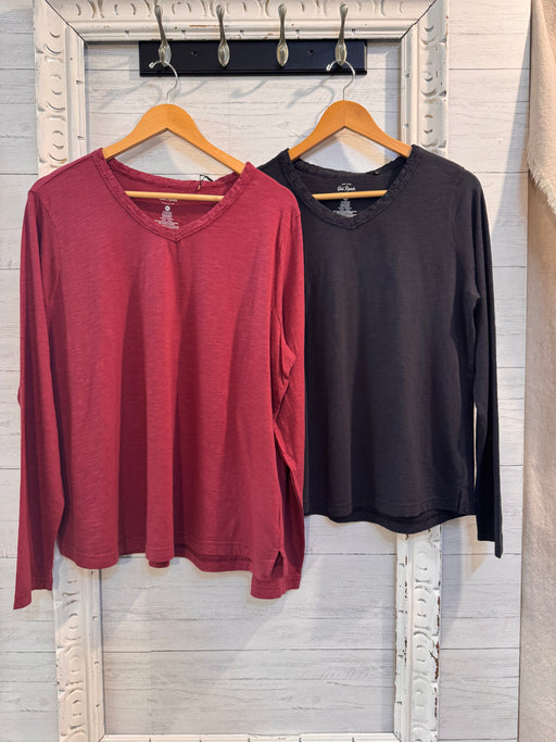 Layla Organic V-Neck Top