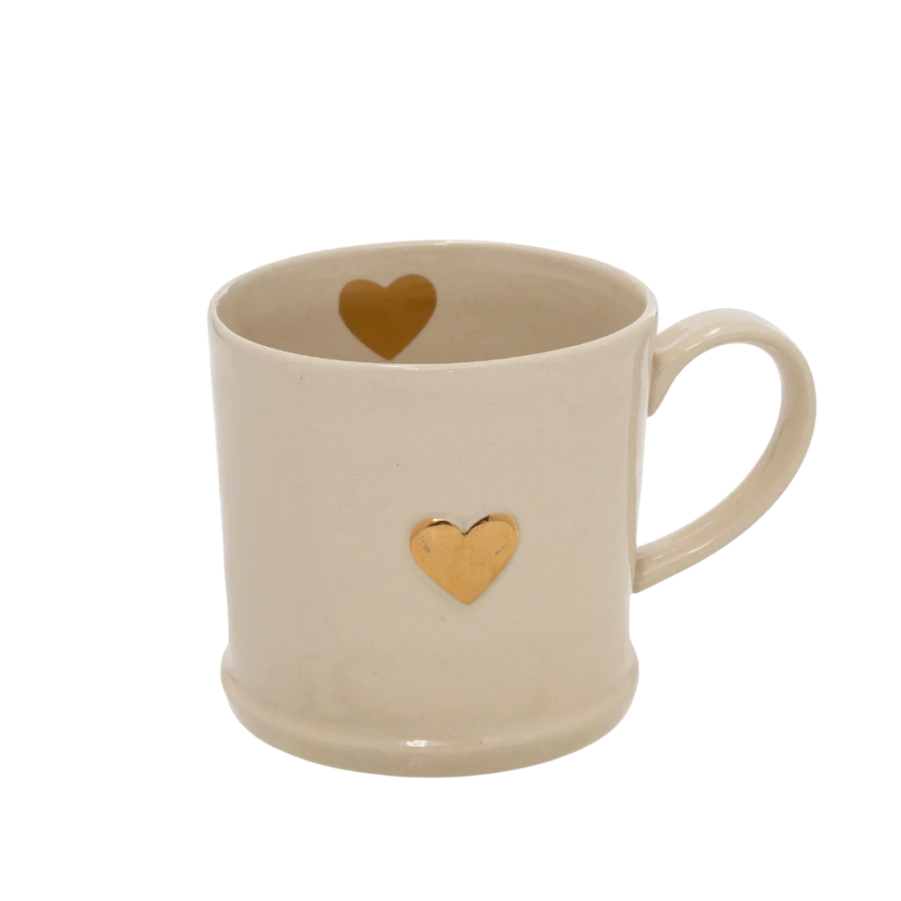 Sweet Heart Mug, Gold