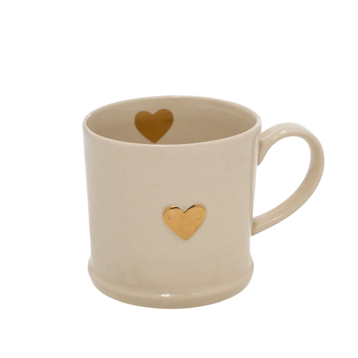 Sweet Heart Mug, Gold