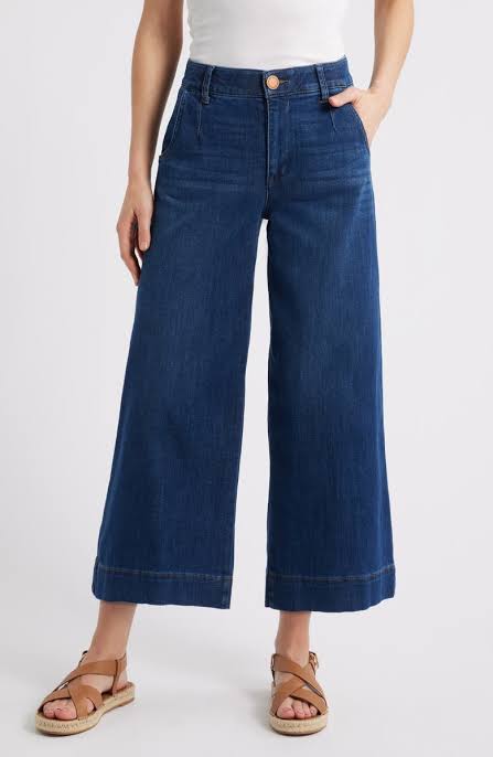 Whitney Crop Wide leg Jeans