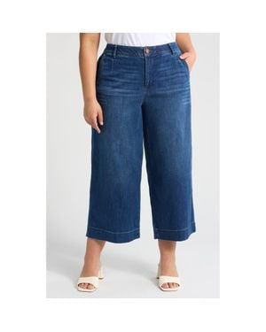 Whitney Crop Wide leg Jeans
