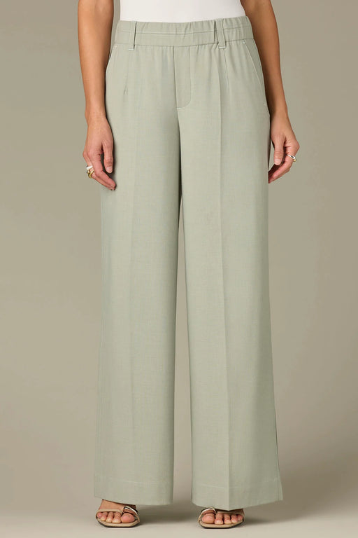 Stone Wideleg Trouser