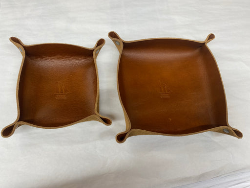 Leather trays