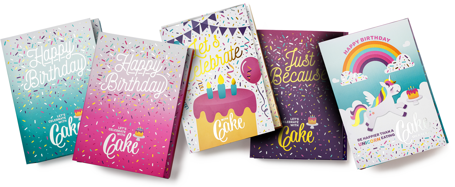 Insta Cake Cards
