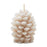 Frosted Pinecone Candles ￼