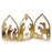 Nativity Folding Decor Brass