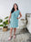 Flutter Bamboo Nightgown Sage Blue