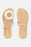 Cheerful daisy flip flops