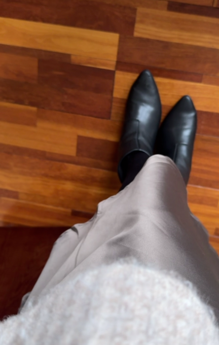 Satin Pull on Skirt 39114