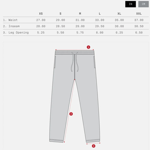 Ivory Speckle West Coast Sweatpants